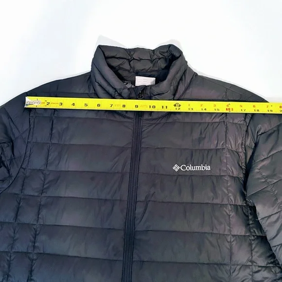Columbia Turbodown Mens Jacket, Size L, Dark Gray - Picture 8 of 11